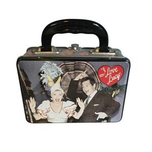 I Love Lucy Metal Lunchbox Tin Small Size